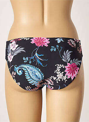 Maudymosi kelnaitės gėlių raštas juodas SEAFOLLY moteris