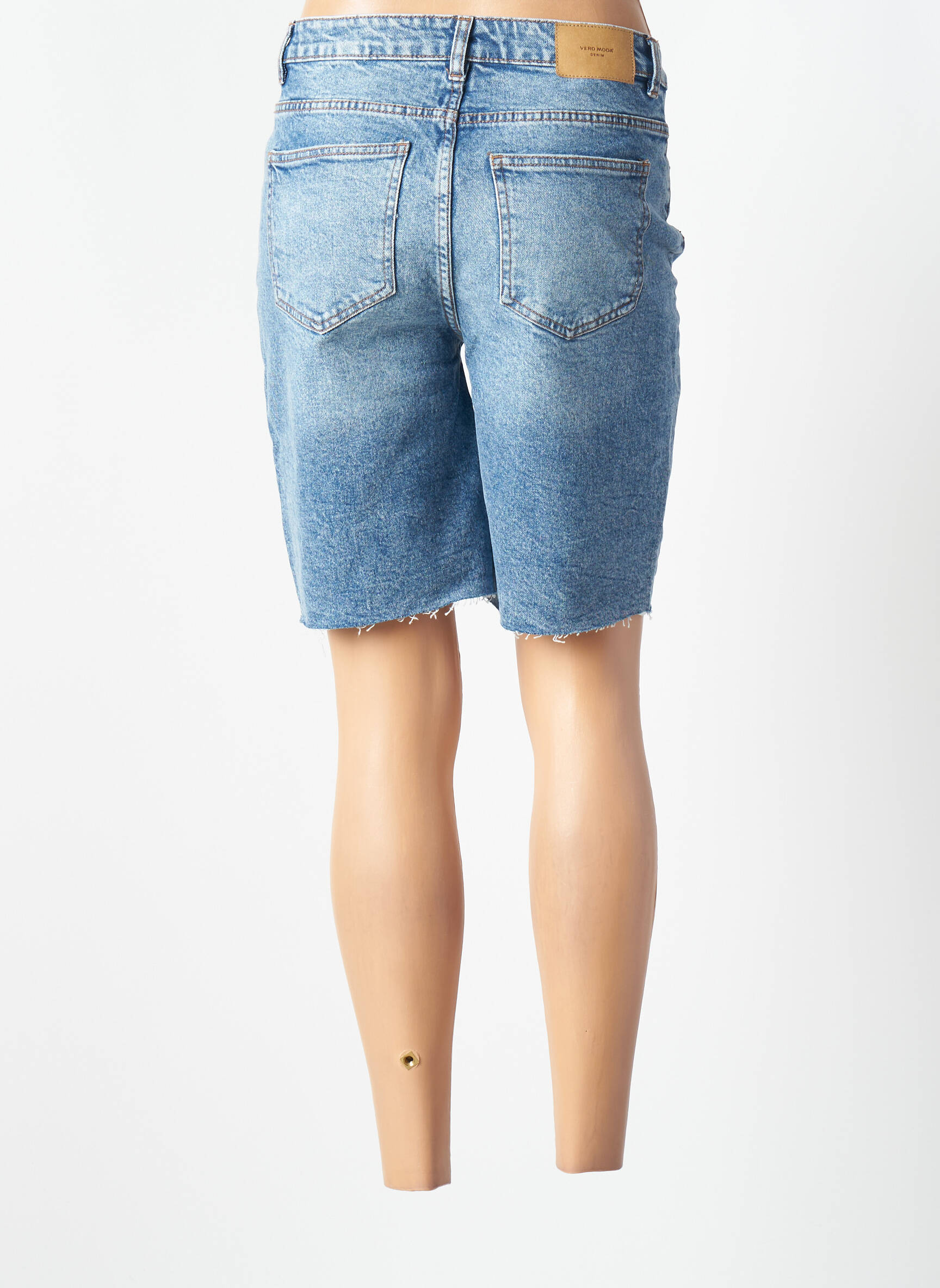 Bermudas aukšta talija aukšta talija mėlyna VERO MODA moteris