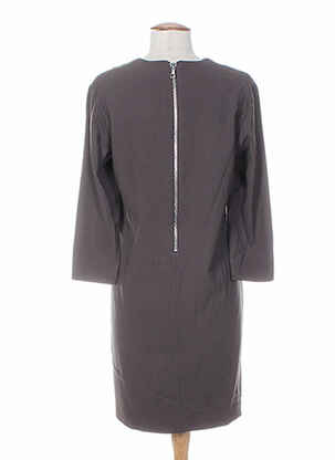 Pusilgių suknelė 3/4 rankovės 3/4 rankovės pilka SET moteris