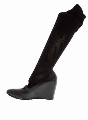 Batai kulnas nuo 7 iki 9 cm juodas COLLECTION PRIVEE moteris