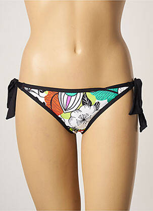 Maudymosi kelnaitės gėlių raštas bikini baltas CHERRY BEACH moteris