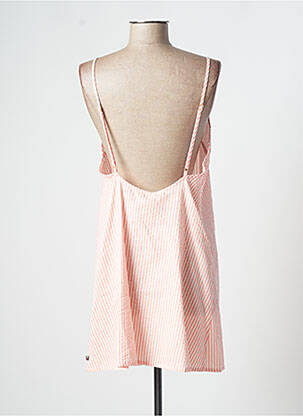 Trumpa suknelė išplatėjusi kirpimas plonos dirželiai oranžinė TOMMY HILFIGER moteris