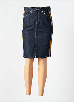 Pusilgis sijonas tamprumas mėlyna PEPE JEANS moteris