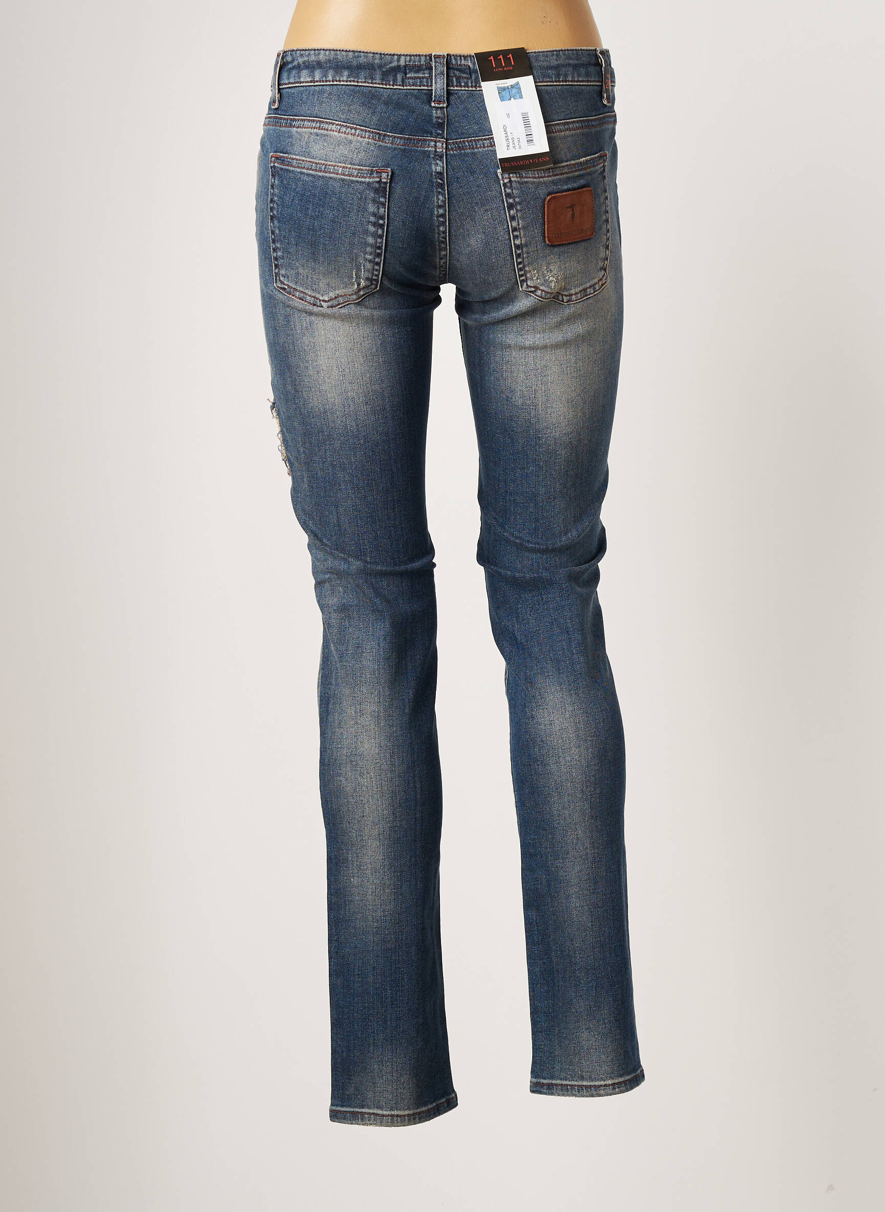 Lieknos džinsai lieknas normala dydis mėlyna TRUSSARDI JEANS moteris