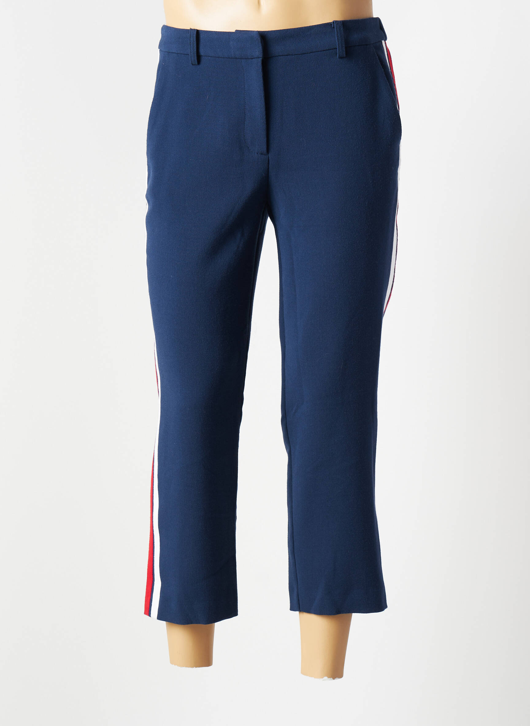 7/8 kelnės užtrauktukas po atvartu su kabliu normala dydis mėlyna TOMMY HILFIGER vyras