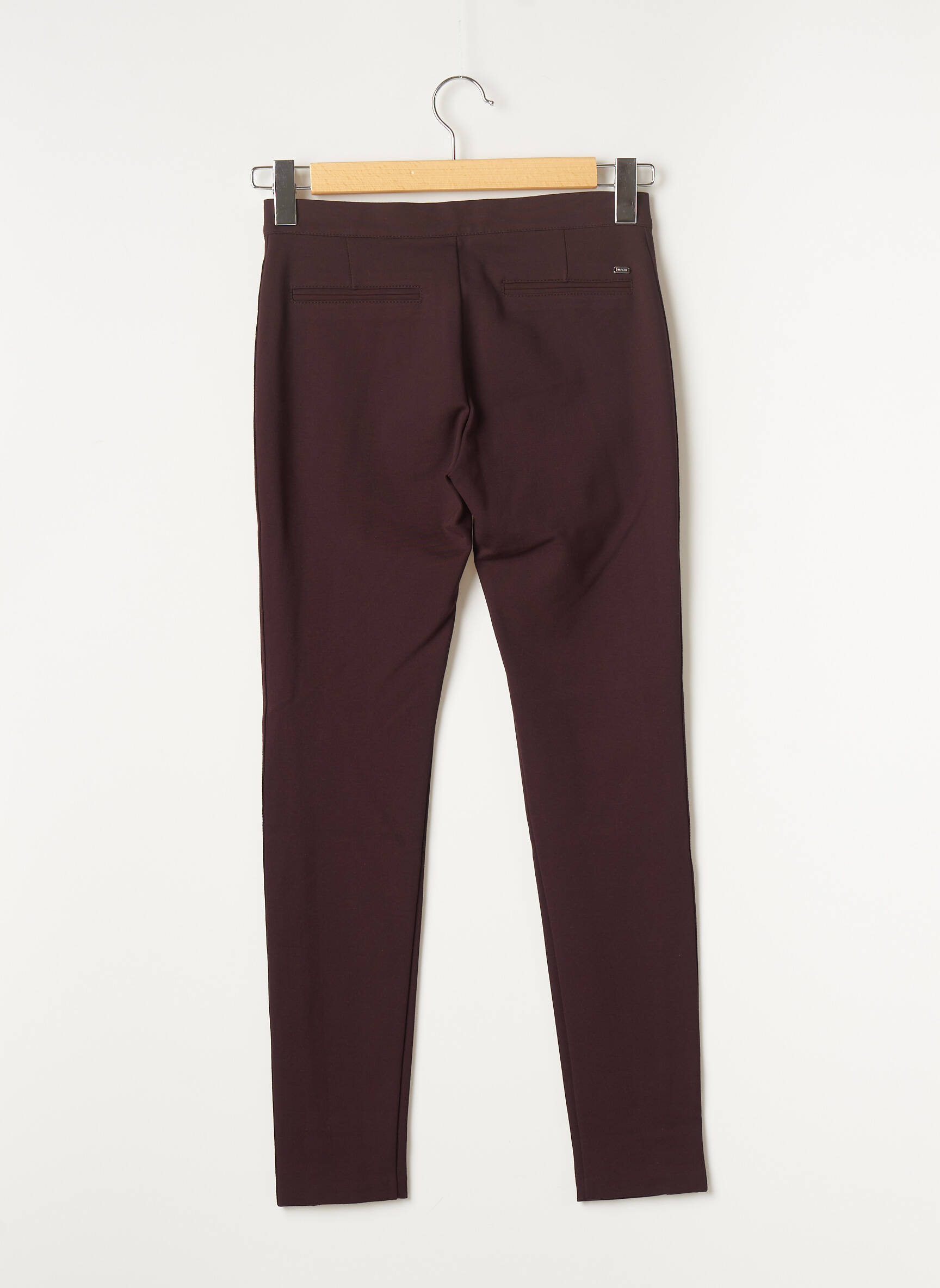Chino kelnė uždarymas su užtrauktuku po mygtuku uždengimu normala dydis raudona TOMMY HILFIGER moteris