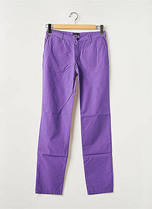 Chino kelnė maža dydžio maža dydžio violetinis THE KOOPLES (SPORT) moteris
