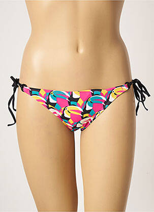 Maudymosi kelnaitės fantazijos raštas bikini rožinė CHERRY BEACH moteris