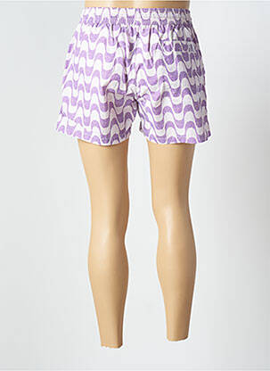 Maudymosi šortas fantazijos raštas violetinis COLLECTION vyras