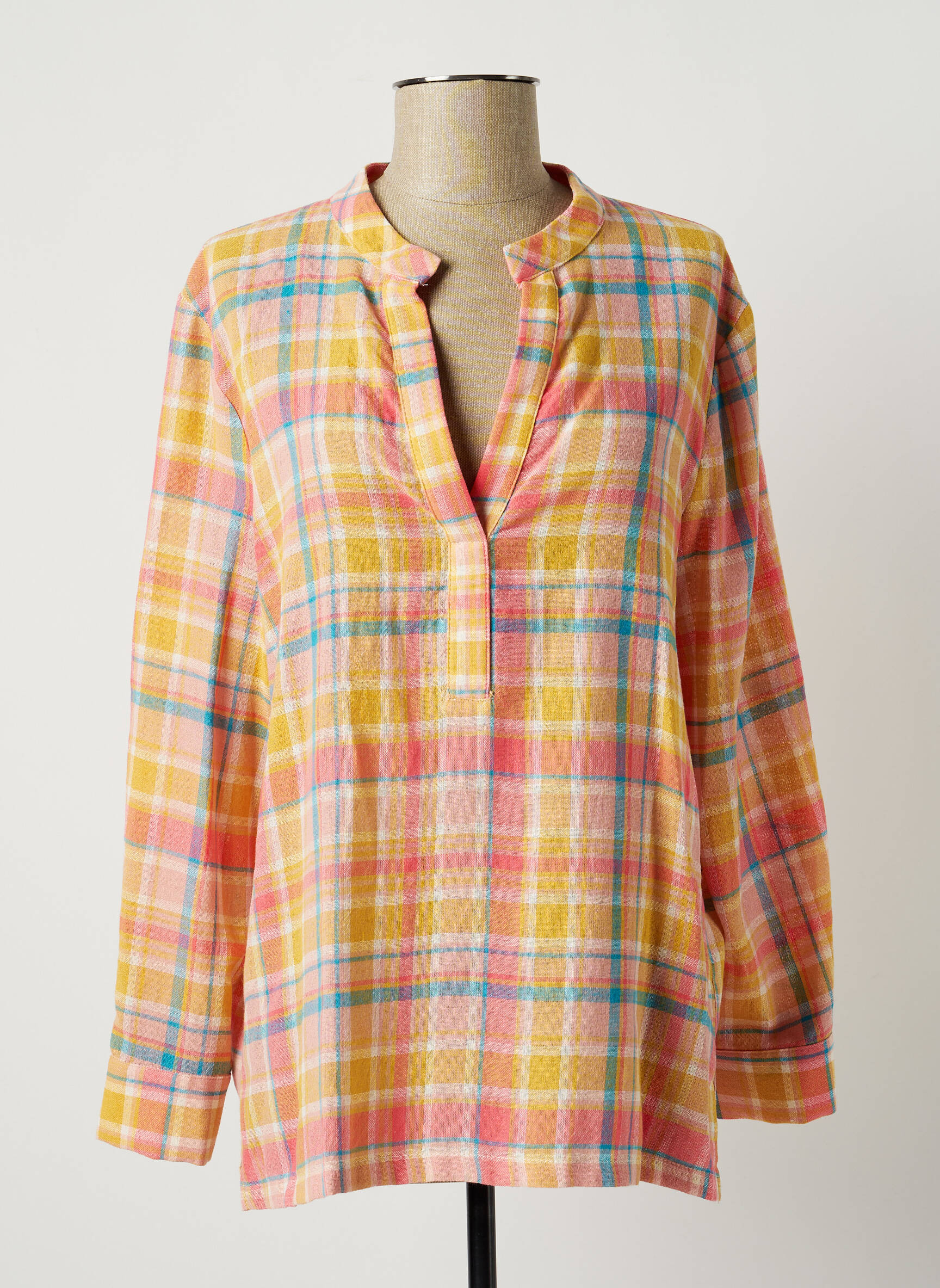 Bluzonai ilgos rankovės ilgos rankovės oranžinė LAUREN VIDAL moteris