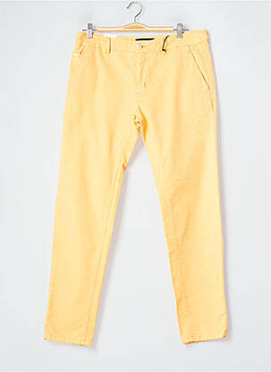Chino kelnė popelinos audinys, kuris pasižymi lygiu ir tankiu paviršiumi. normala dydis oranžinė SCOTCH & SODA vyras