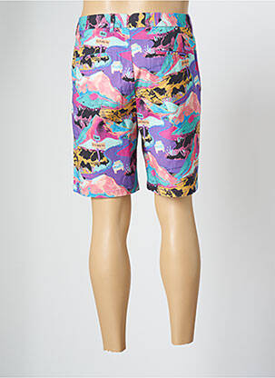Bermudas popelinos audinys, kuris pasižymi lygiu ir tankiu paviršiumi. normala dydis violetinis SCOTCH & SODA vyras