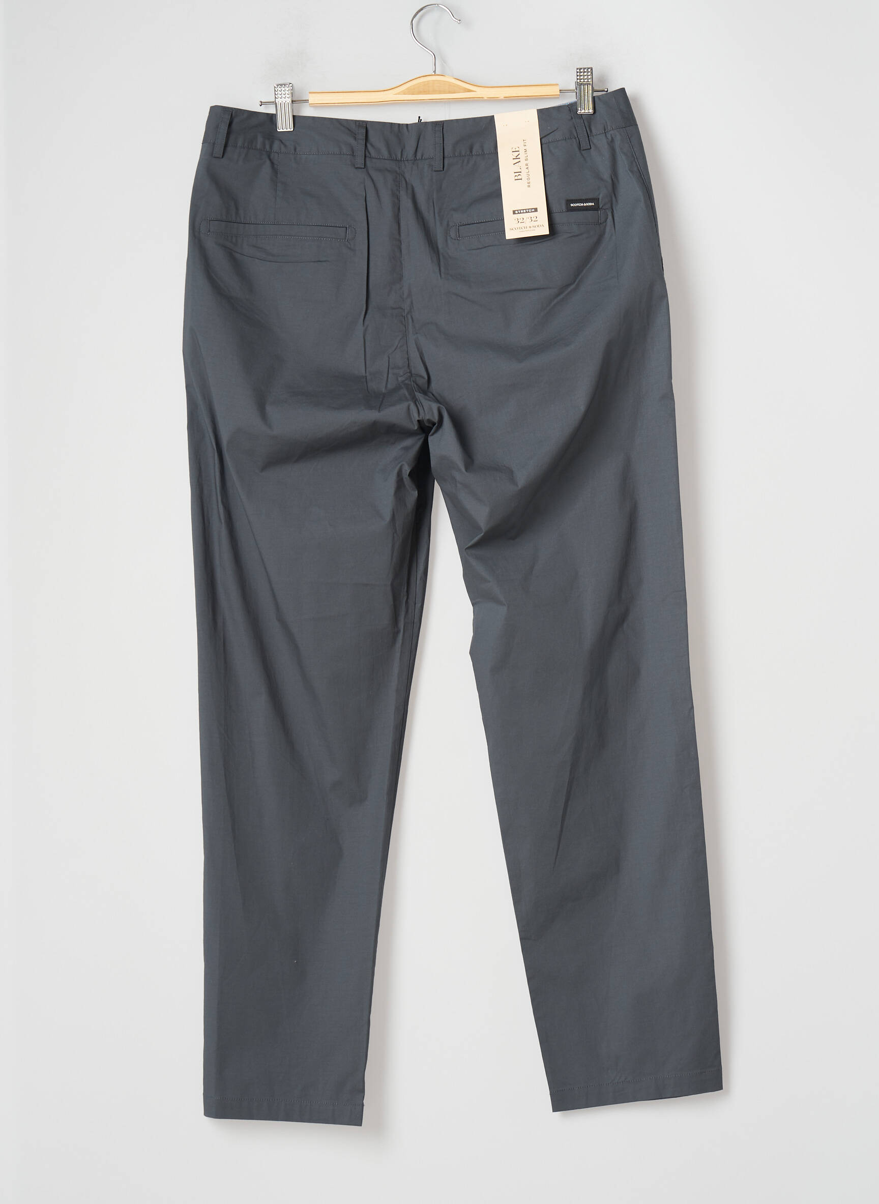 Chino kelnė kišenės normala dydis pilka SCOTCH & SODA vyras
