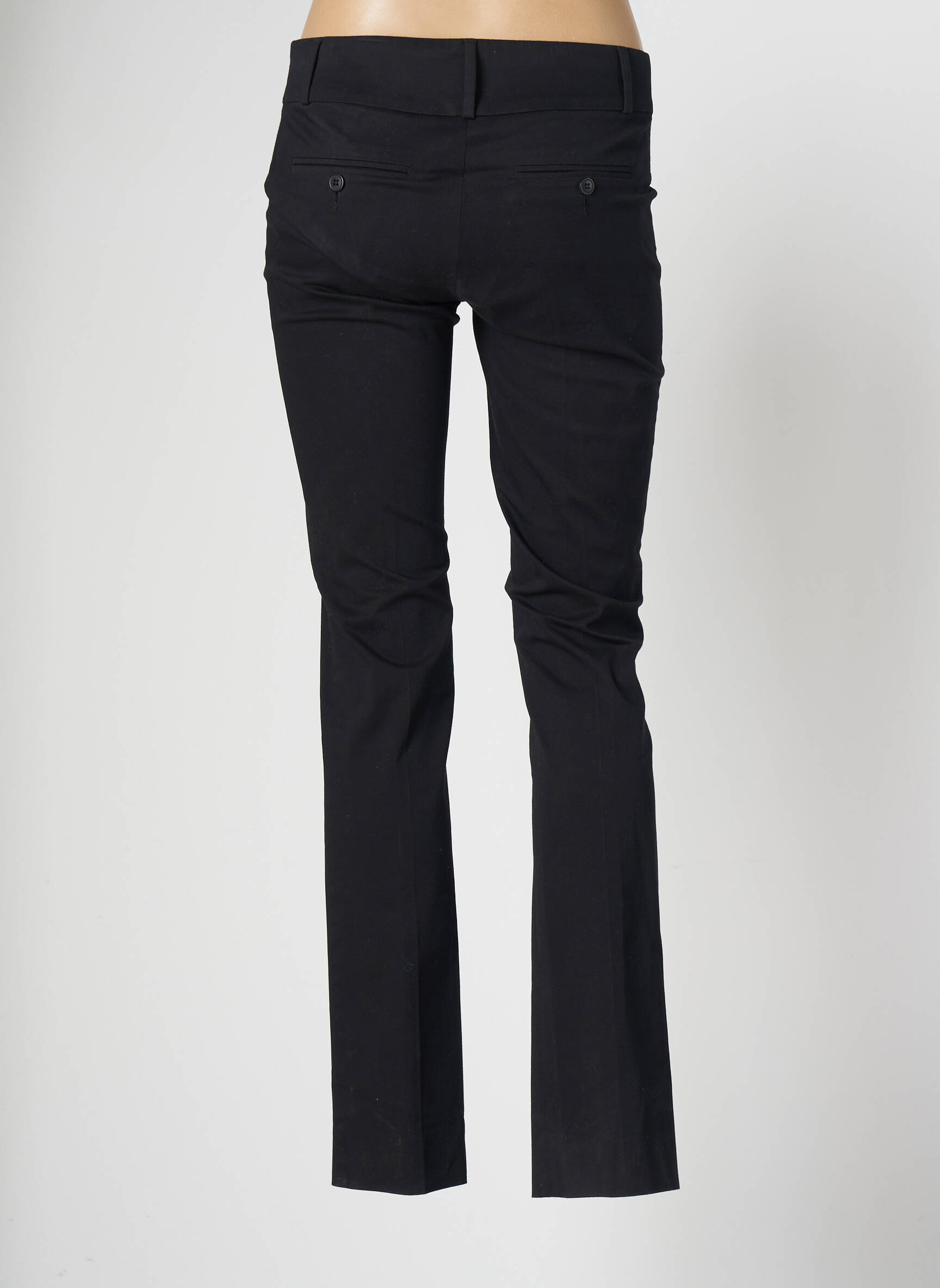 Nėštumo kelnės tamprumas juodas SLACKS & CO moteris