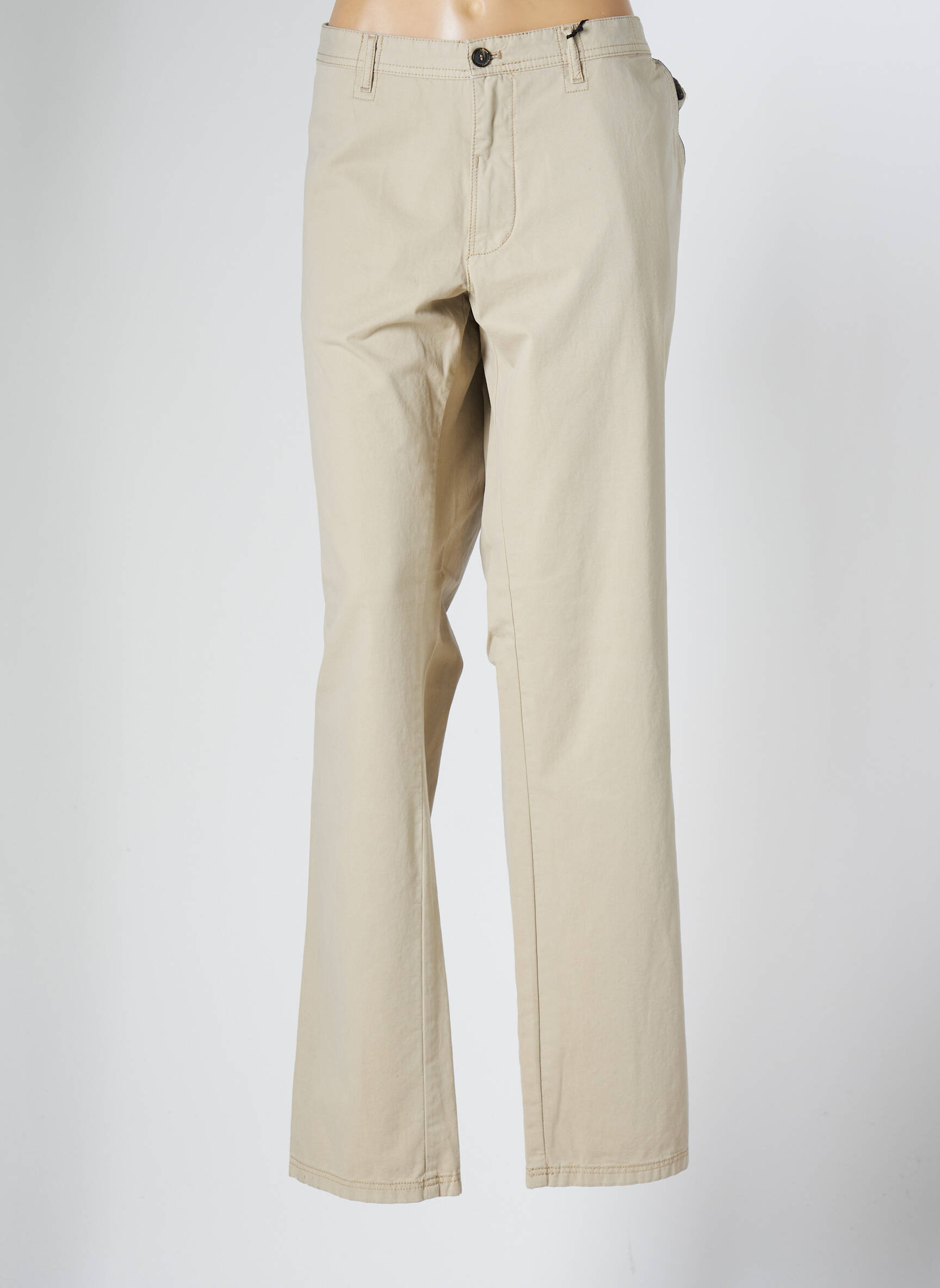 Chino kelnė popelinos audinys, kuris pasižymi lygiu ir tankiu paviršiumi. normala dydis bežinis STONES moteris
