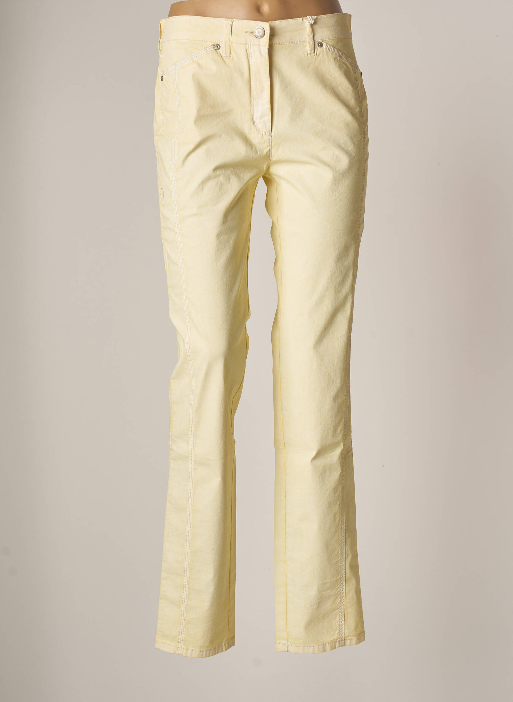 Lieknos kelnės tamprumas normala dydis geltona TONI moteris