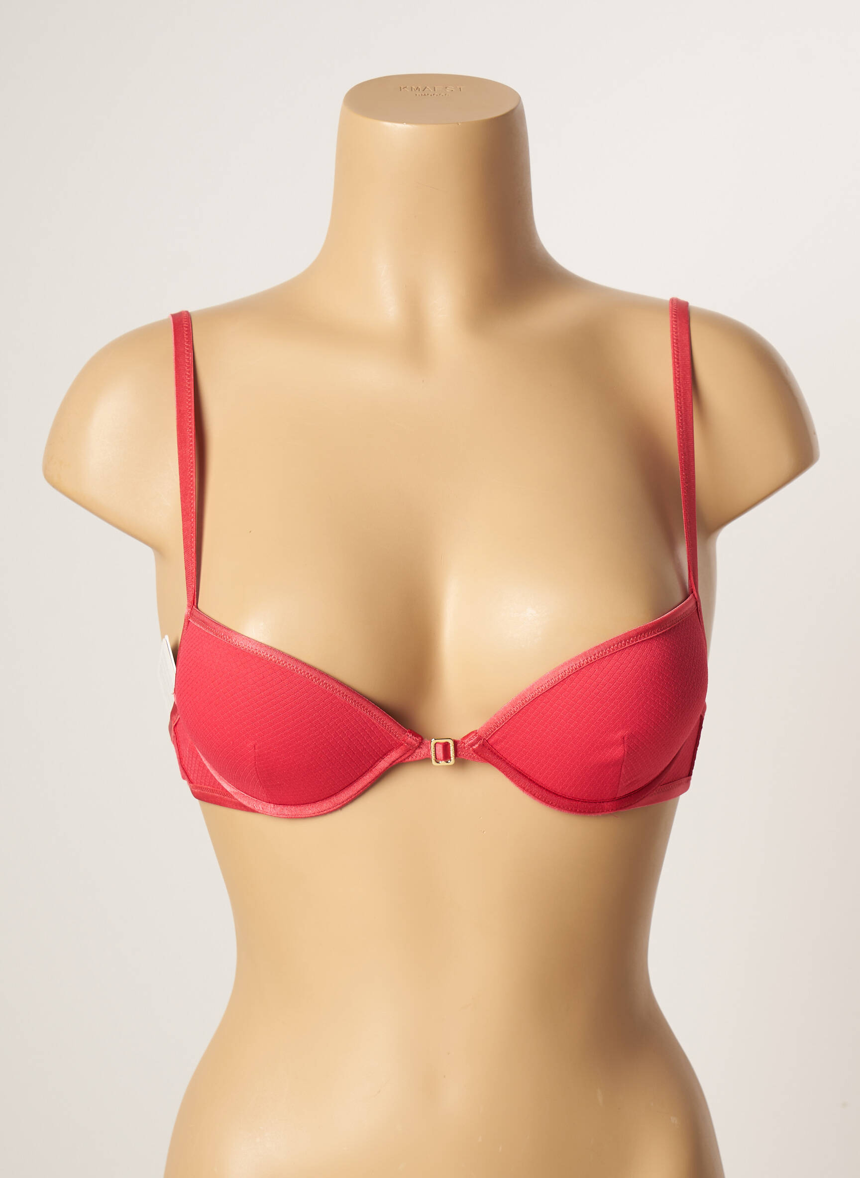 Maudymosi viršūnė reguliuojamos elastinės petnešos push-up liemenėlė su aukštu palaikymu rožinė LA PERLA moteris