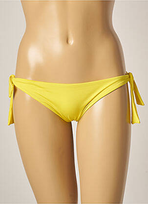 Maudymosi kelnaitės tamprumas bikini geltona EMERARA BY DD'E moteris