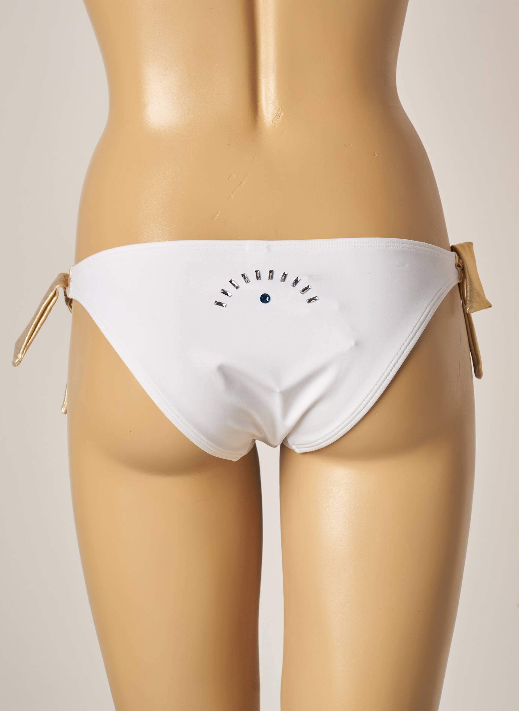 Maudymosi kelnaitės tamprumas bikini baltas HATEIA moteris
