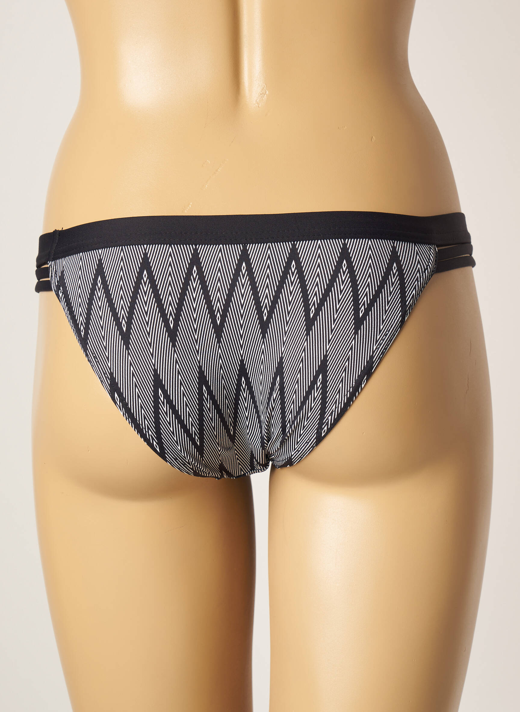Maudymosi kelnaitės fantazijos raštas kelnaitės juodas HISTOIRE DE PLAGE moteris