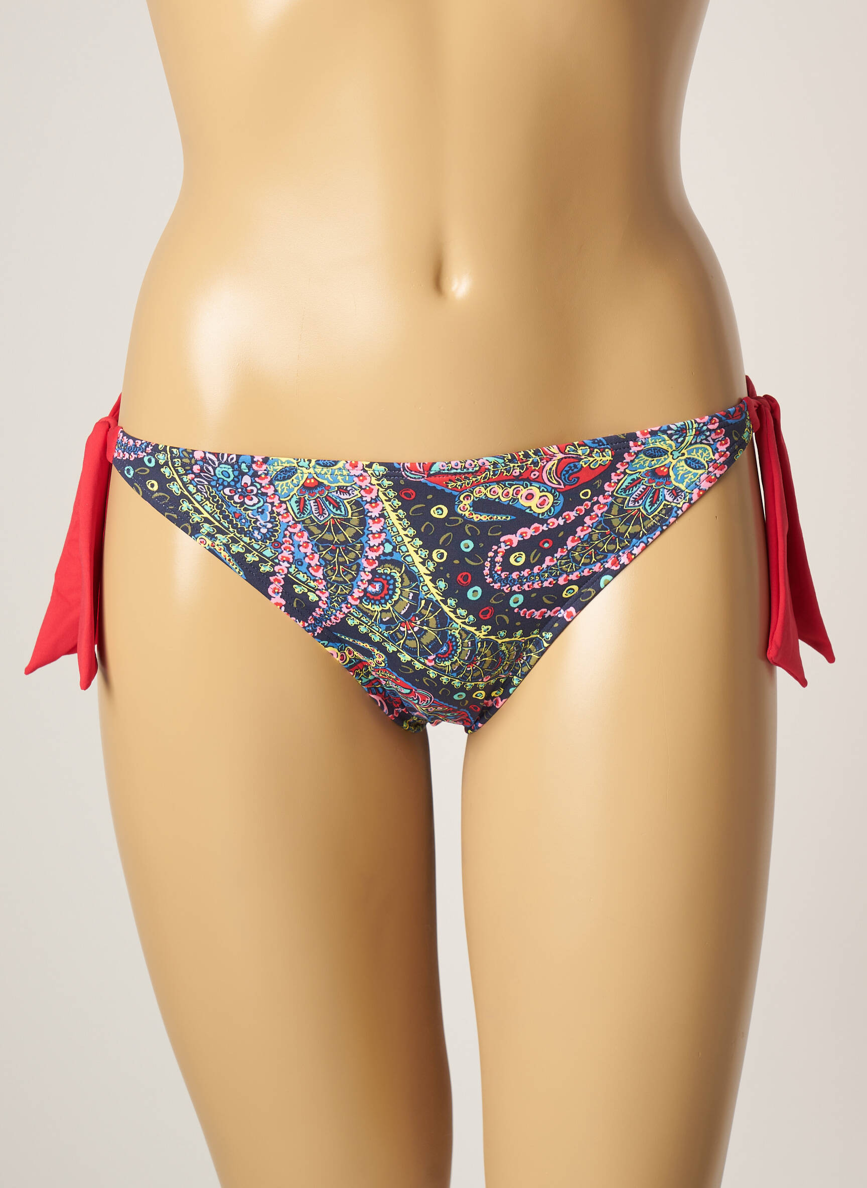 Maudymosi kelnaitės tamprumas bikini mėlyna CHERRY BEACH moteris