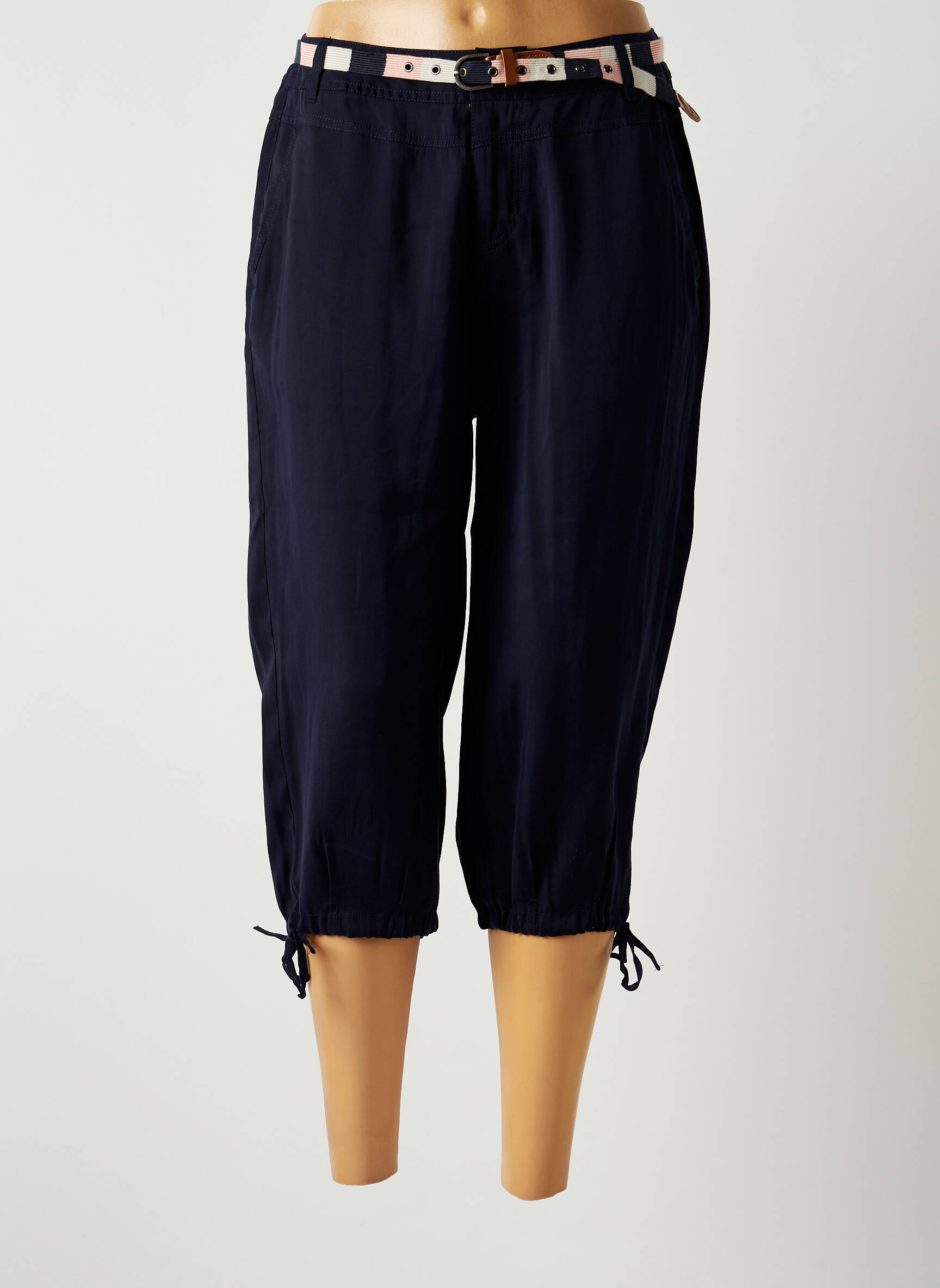 Pusilgių kelnių aukšta talija aukšta talija mėlyna RAGWEAR moteris