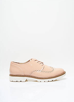 Derbiai apvalus mygtukas plokščias kulnas iki 3 cm rožinė I LOVE SHOES moteris