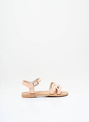 Sandalai/nu pėdos lakuotas audinys chiquet rožinė I LOVE SHOES mergina