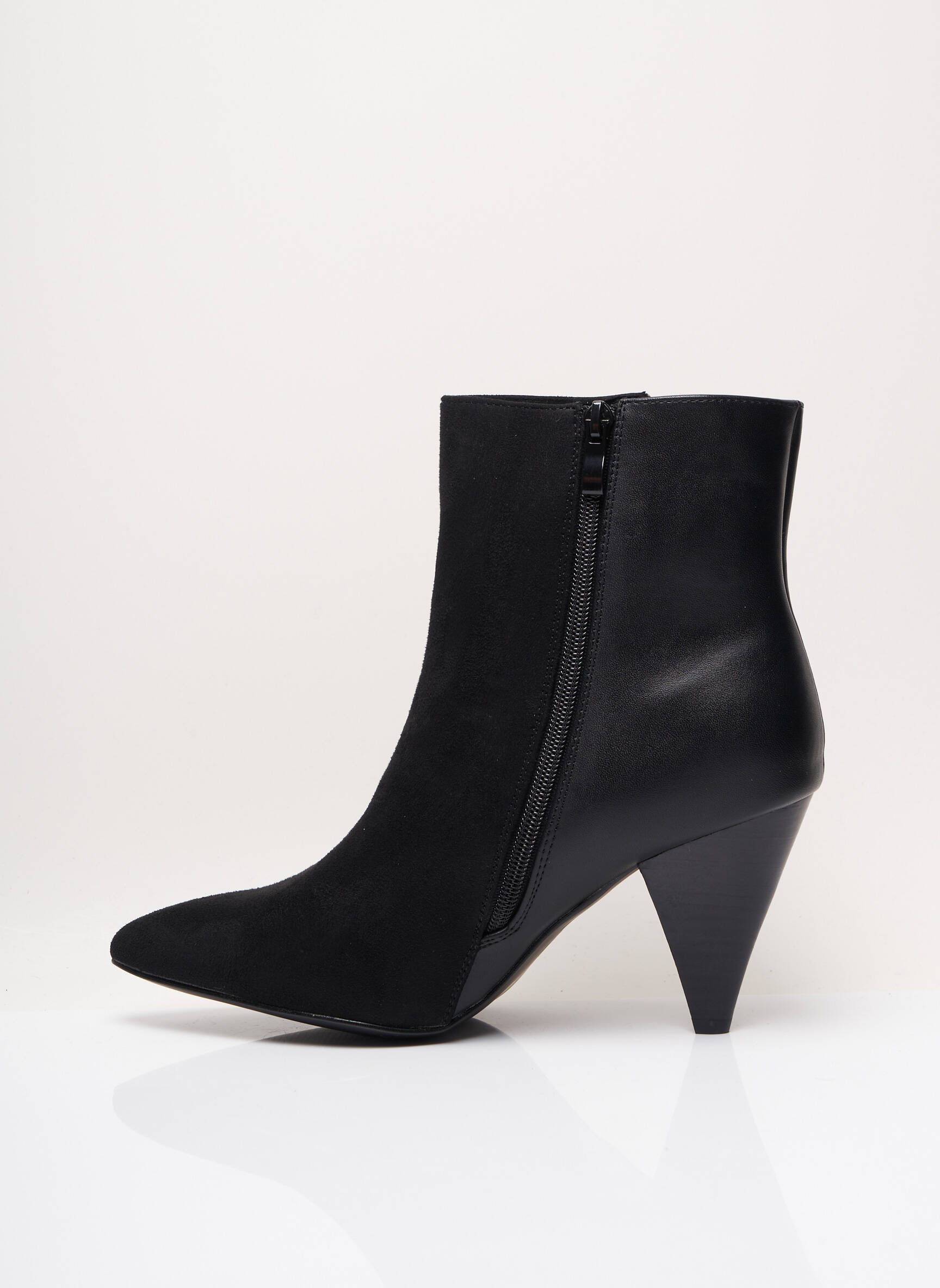 Batai/botai užtrauktukas uždarymas kulnas nuo 7 iki 9 cm juodas I LOVE SHOES moteris