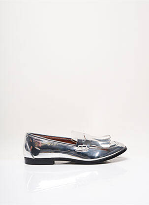 Mokasīnai lygus medžiaga plokščias kulnas iki 3 cm pilka I LOVE SHOES moteris