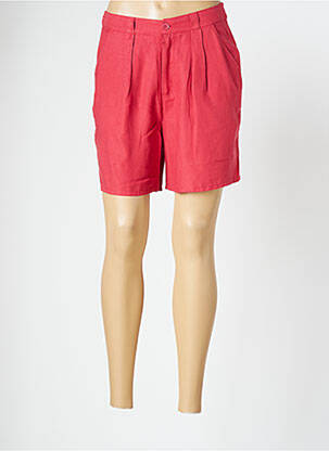 Bermudas popelinos audinys, kuris pasižymi lygiu ir tankiu paviršiumi. normala dydis raudona LEE COOPER moteris