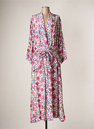 Kimono striukė ilgos rankovės rožinė CHUFY moteris