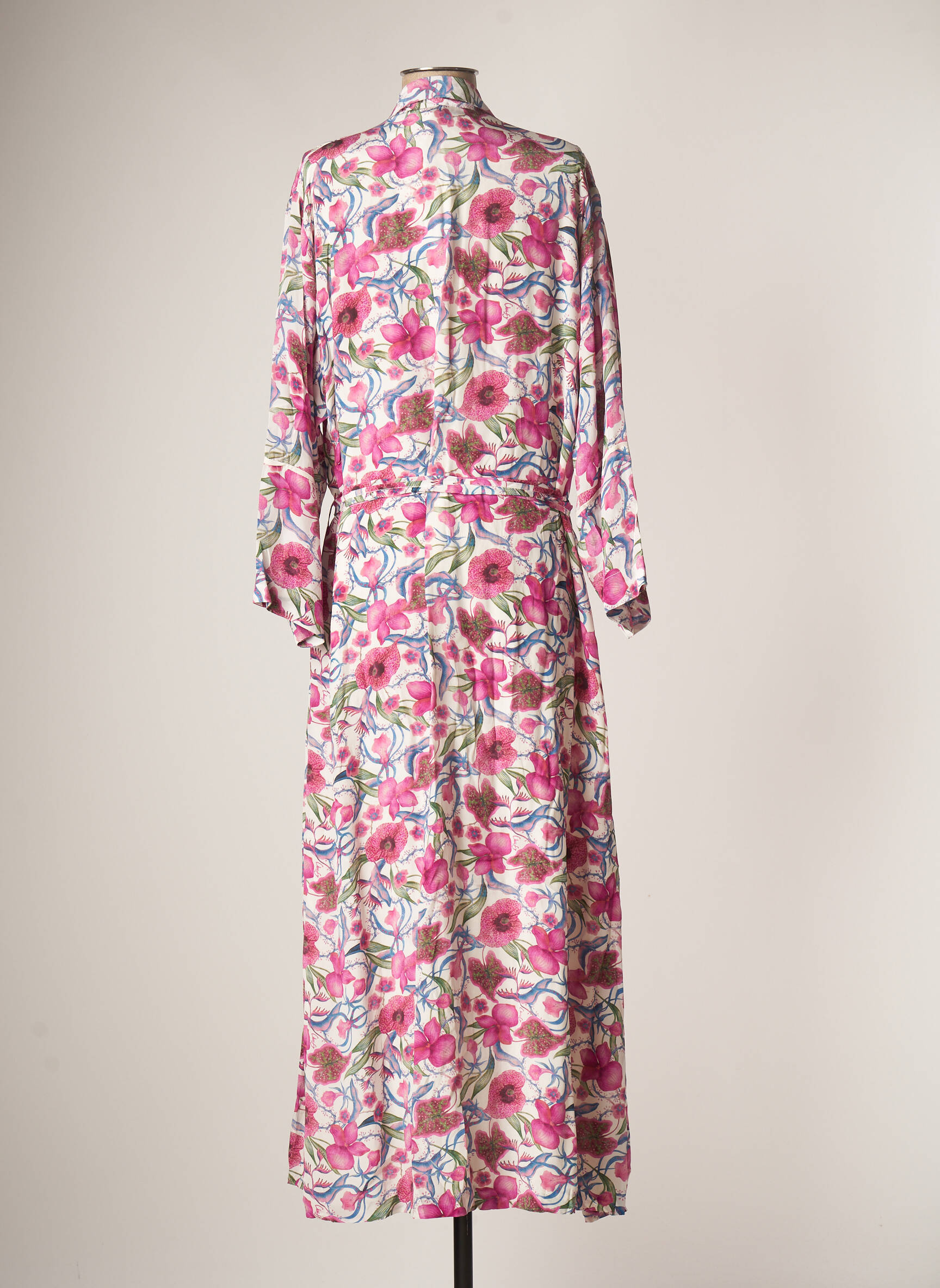 Kimono striukė sklandi forma rožinė CHUFY moteris