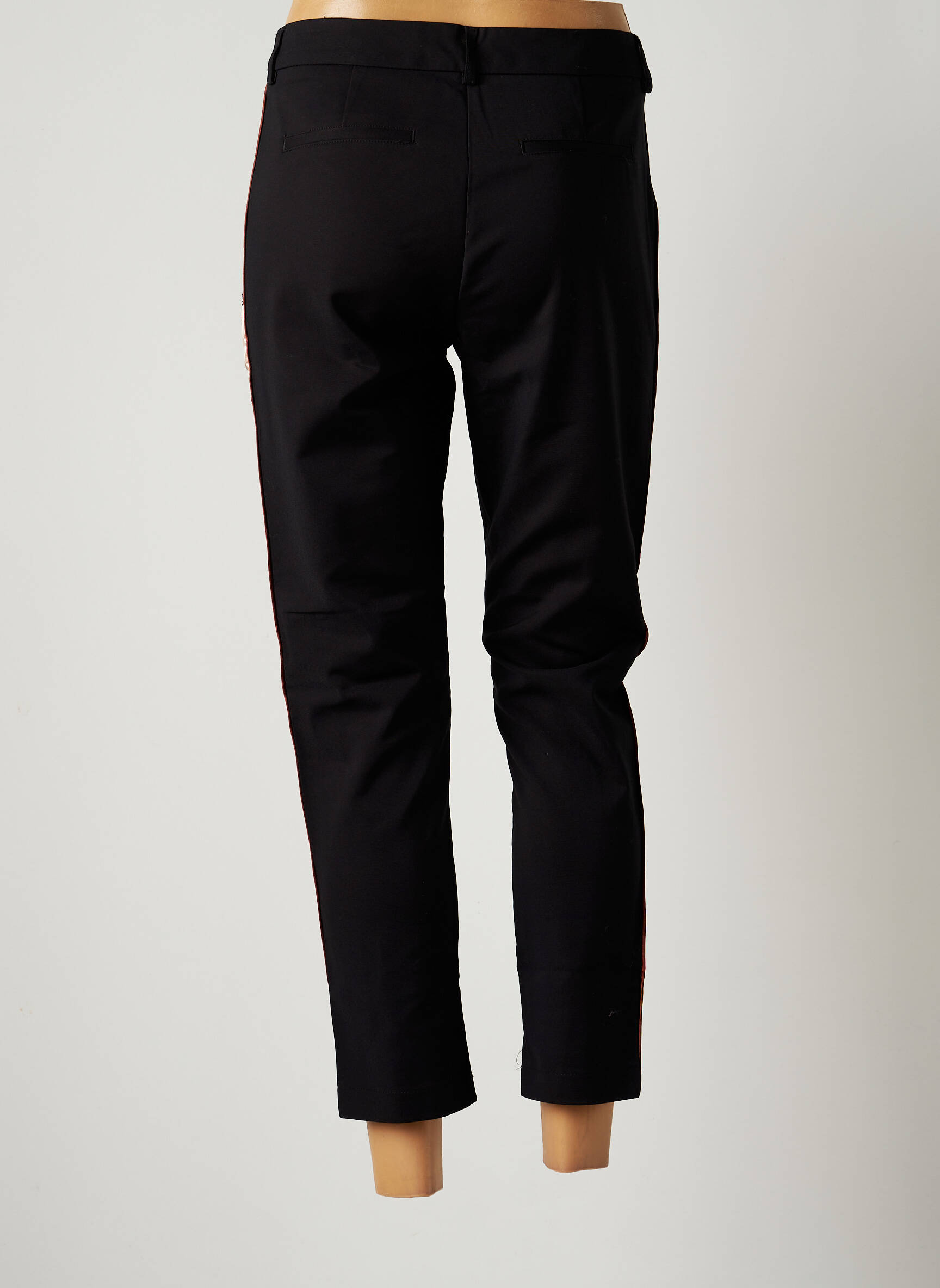 7/8 kelnės tamprumas normala dydis juodas MAISON SCOTCH moteris