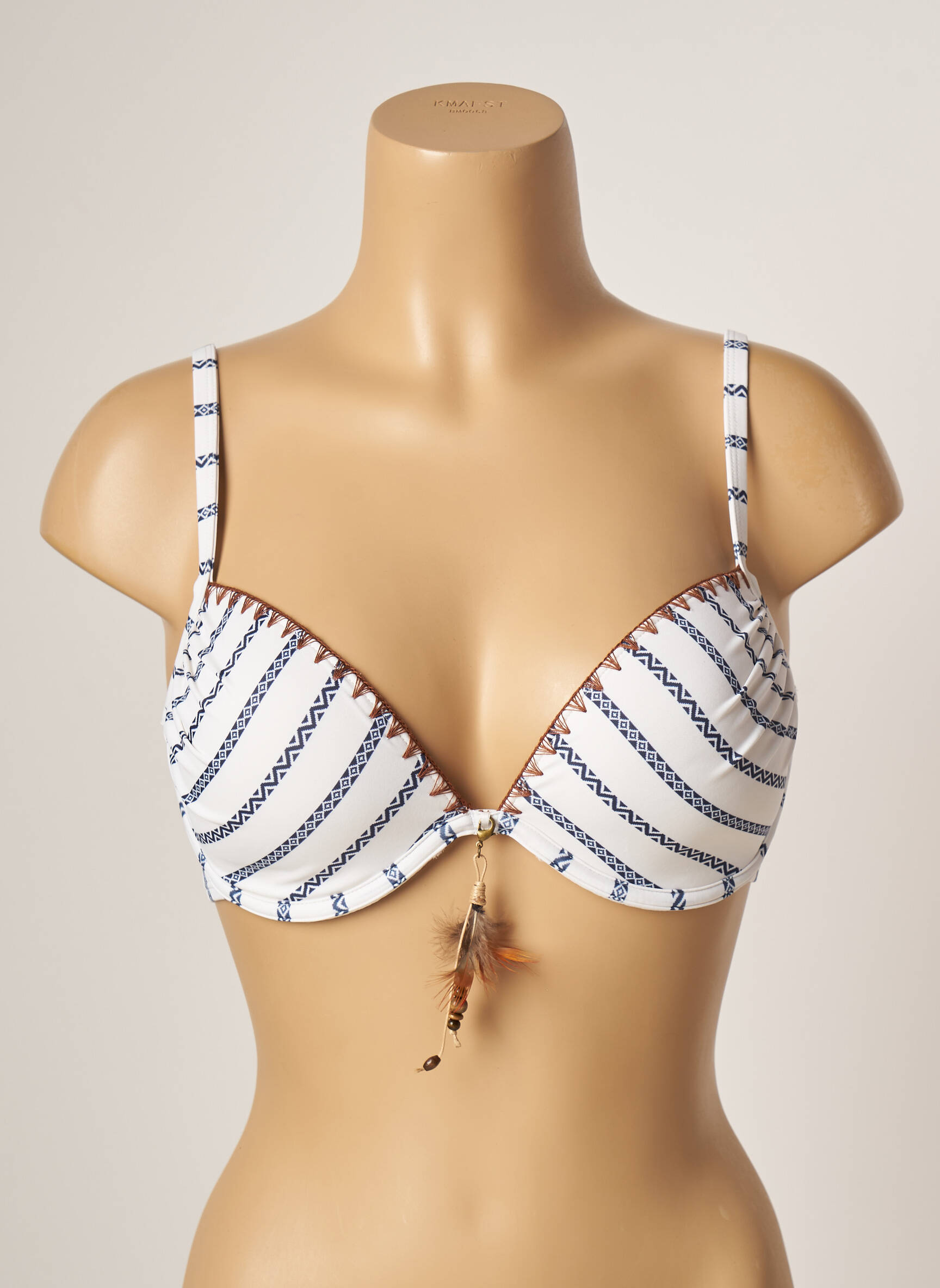 Maudymosi viršūnė formuojantis liemenėlė su aukštu palaikymu formuojantis liemenėlė su aukštu palaikymu baltas LINGADORE moteris