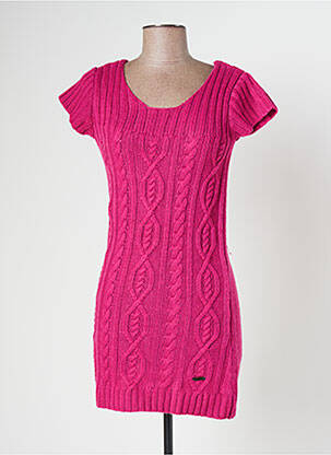 Trumpa suknelė trumpas rankovės trumpas rankovės rožinė BANANA MOON moteris