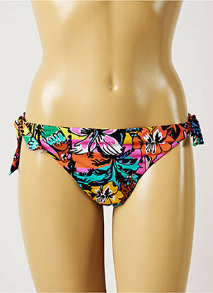 Maudymosi kelnaitės gėlių raštas bikini mėlyna BANANA MOON moteris