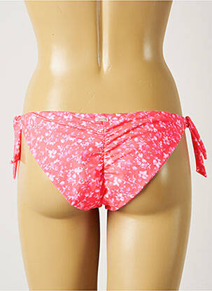 Maudymosi kelnaitės gėlių raštas bikini rožinė BANANA MOON moteris
