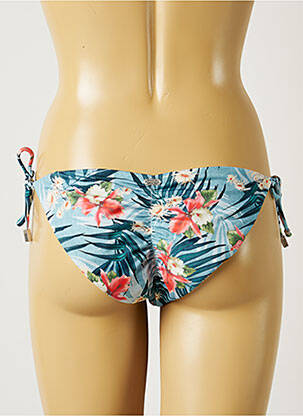 Maudymosi kelnaitės gėlių raštas bikini mėlyna BANANA MOON moteris