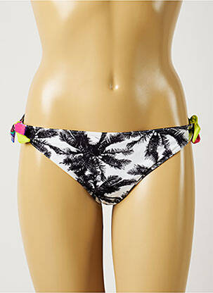 Maudymosi kelnaitės satino audinys bikini juodas BANANA MOON moteris