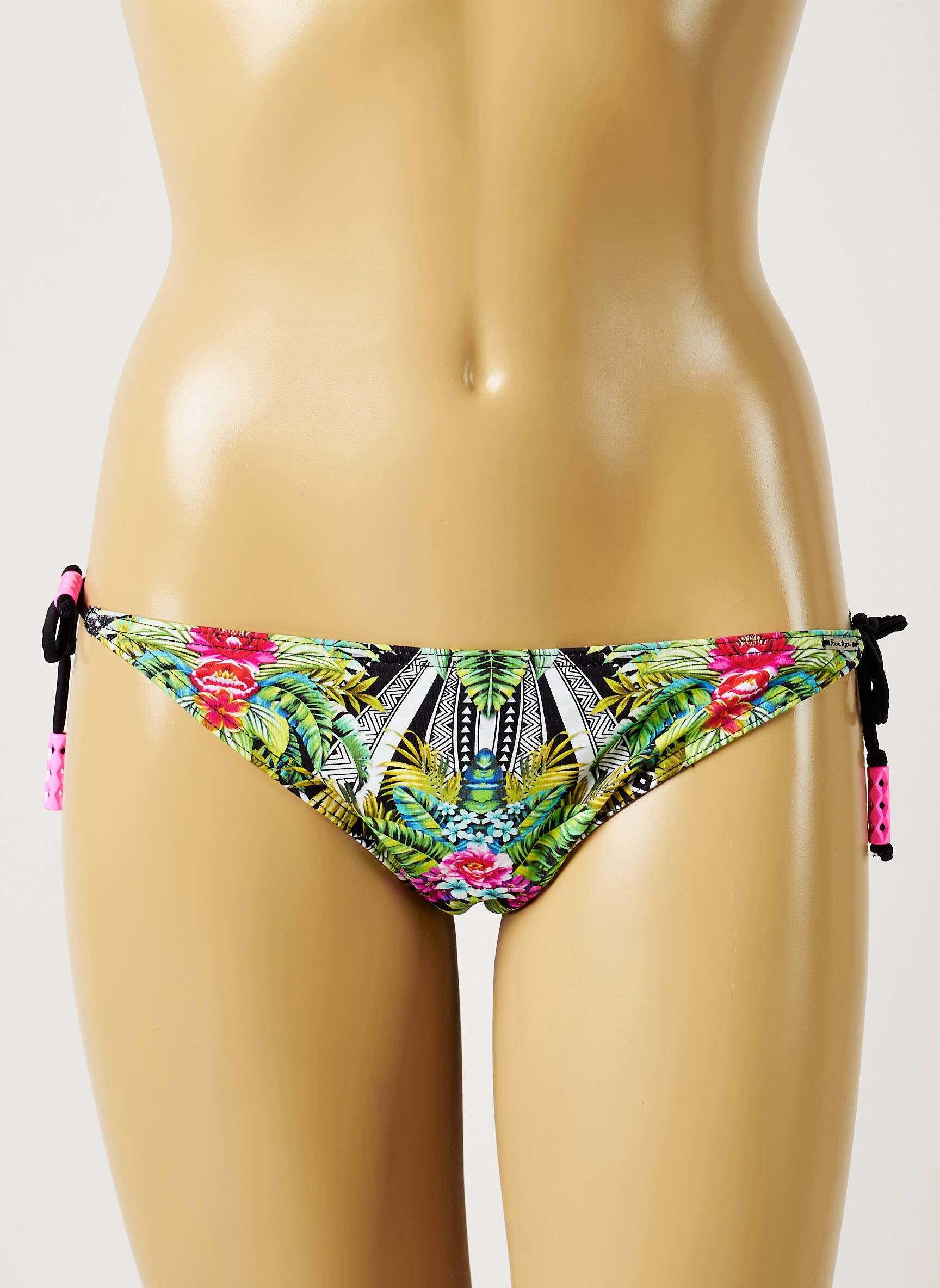 Maudymosi kelnaitės tiesioginis dažymas spausdinimas bikini žalias BANANA MOON moteris