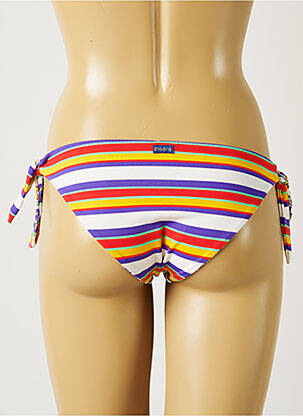 Maudymosi kelnaitės gėlių raštas bikini baltas BANANA MOON moteris