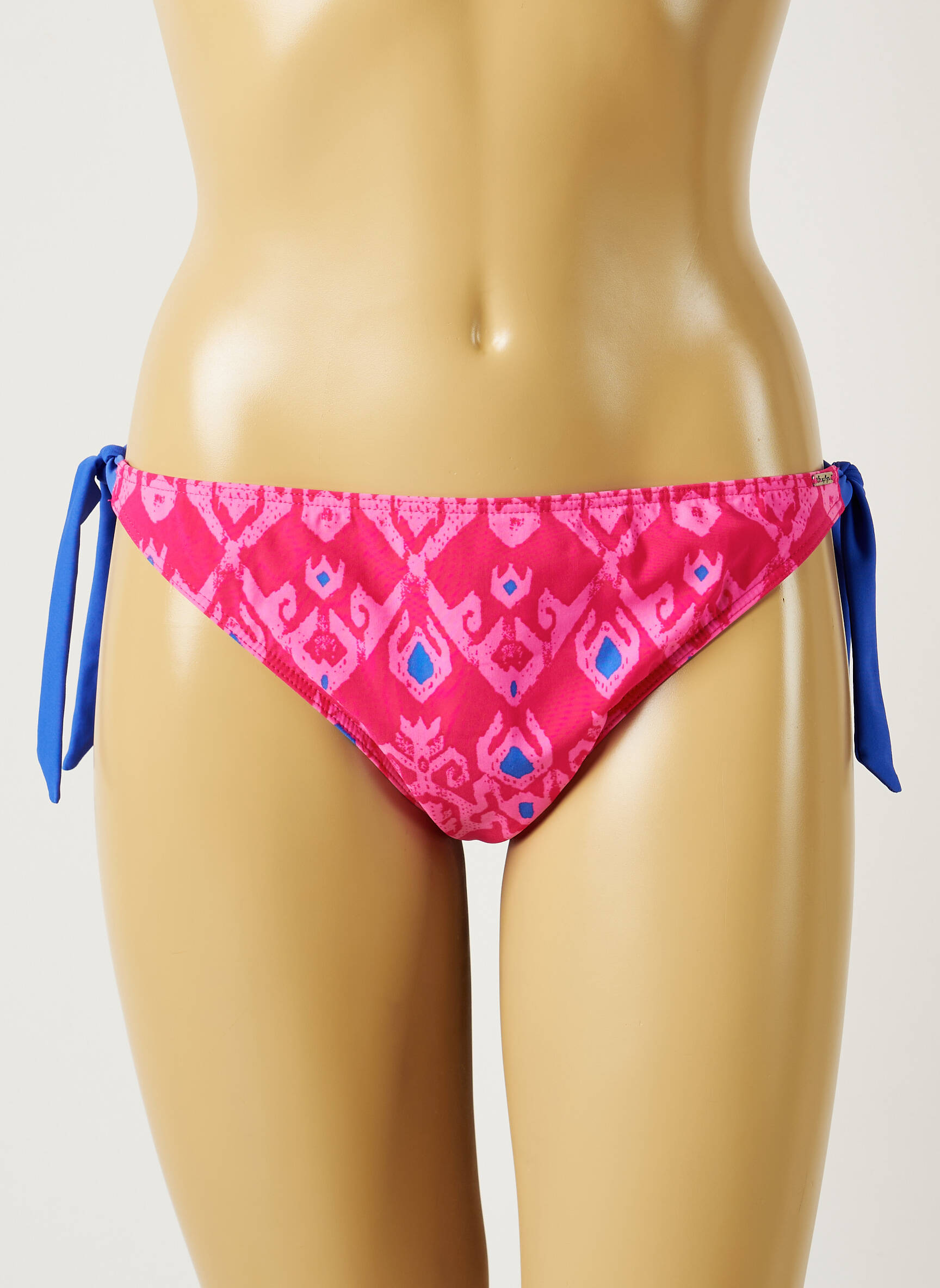 Maudymosi kelnaitės fantazijos raštas bikini rožinė BANANA MOON moteris