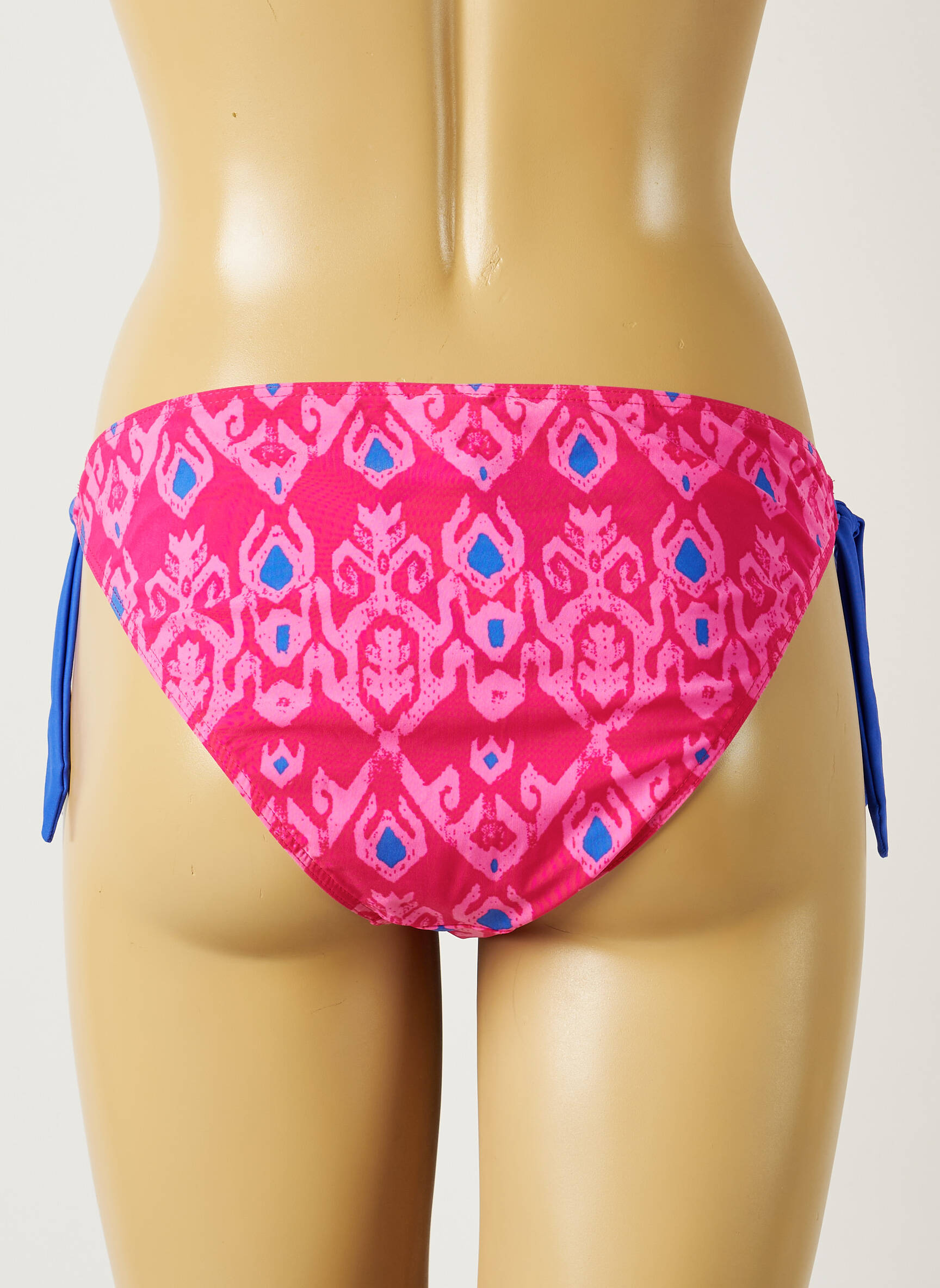 Maudymosi kelnaitės fantazijos raštas bikini rožinė BANANA MOON moteris