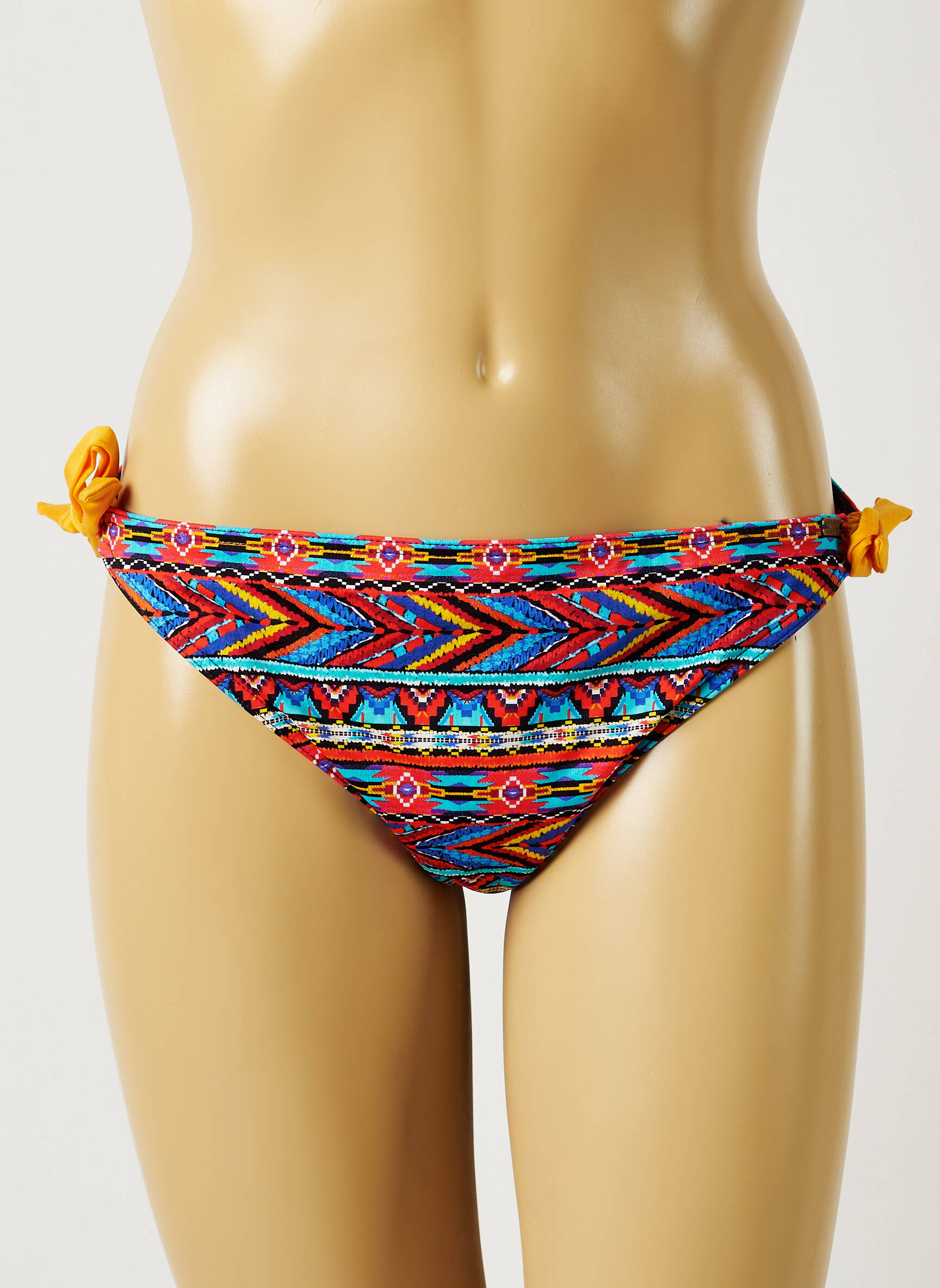 Maudymosi kelnaitės fantazijos raštas bikini mėlyna BANANA MOON moteris