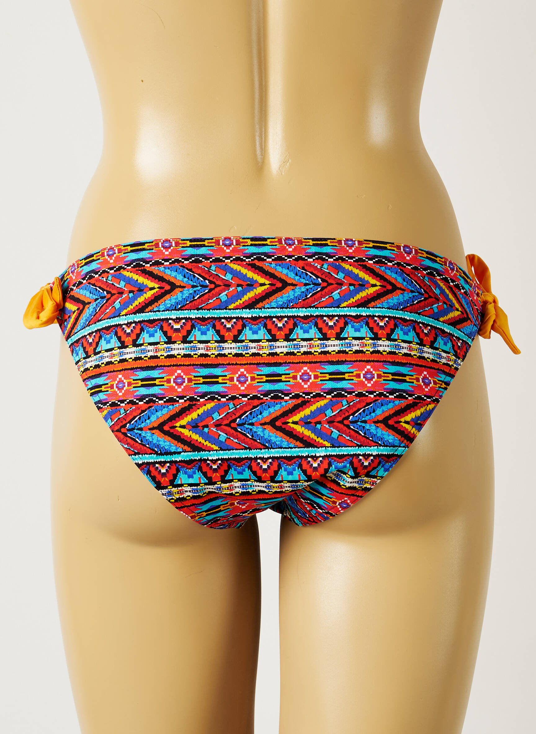 Maudymosi kelnaitės fantazijos raštas bikini mėlyna BANANA MOON moteris