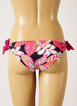 Maudymosi kelnaitės gėlių raštas bikini rožinė BANANA MOON moteris