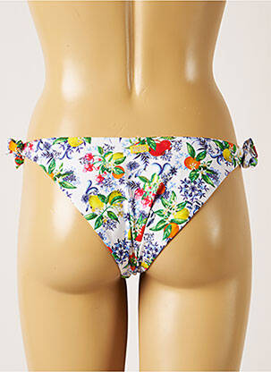 Maudymosi kelnaitės gėlių raštas bikini mėlyna BANANA MOON moteris