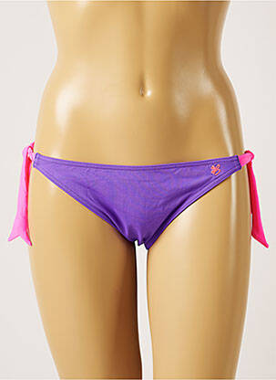 Maudymosi kelnaitės mikropluoštai bikini violetinis BANANA MOON moteris