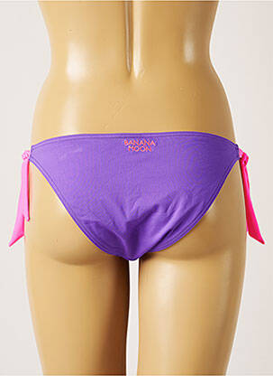 Maudymosi kelnaitės mikropluoštai bikini violetinis BANANA MOON moteris